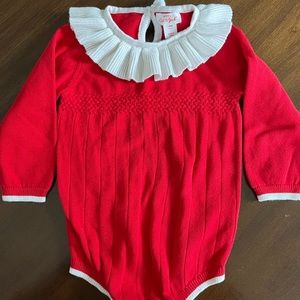 Baby Girl/Toddler Sweater Romper